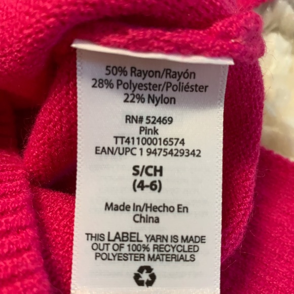 Time And Tru Women’s Pink Cowl Neck Sweater Size Small (4-6) - Picture 12 of 17